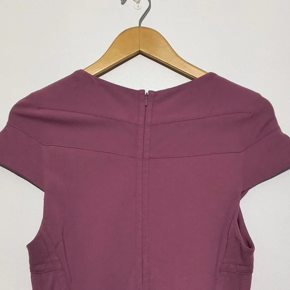 Byron Lars Beauty Mark Plum Dress Size 8 - Picture 6 of 12